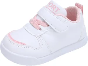 Infant Kids Sneakers School Running Loafers Lo Top Walking Tennis Casual Shoes Strap Athletic Sneakers for Children