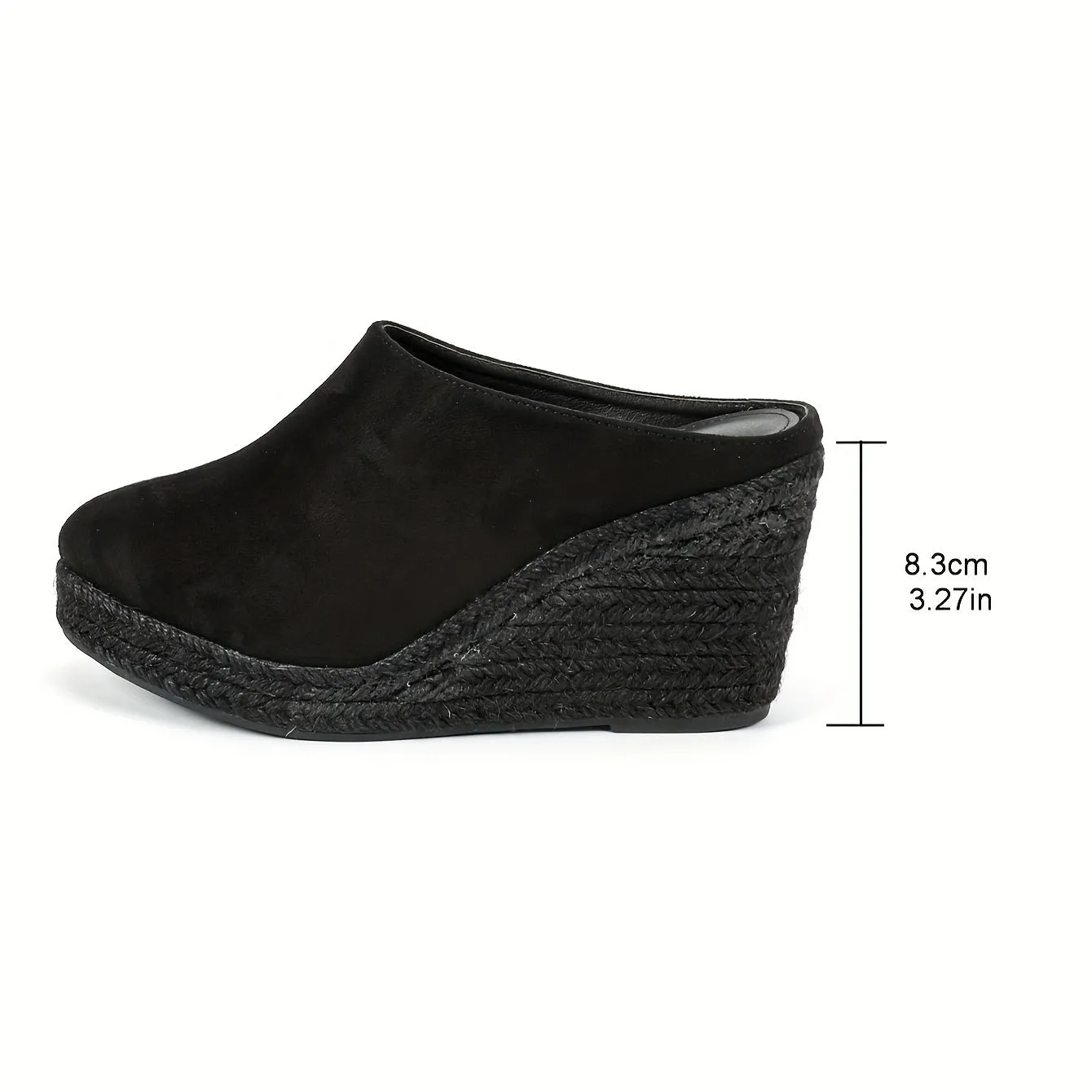 Juliette | Elegant backless espadrille heels
