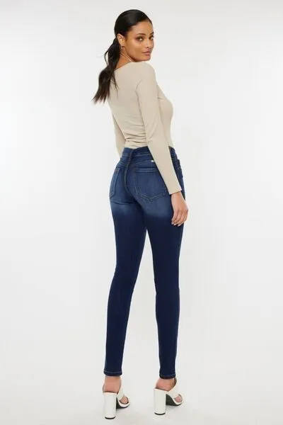 Kancan Mid Rise Gradient Skinny Jeans (Online Only)