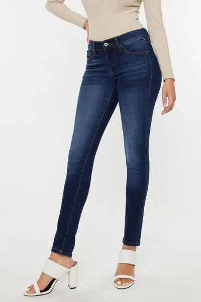 Kancan Mid Rise Gradient Skinny Jeans (Online Only)