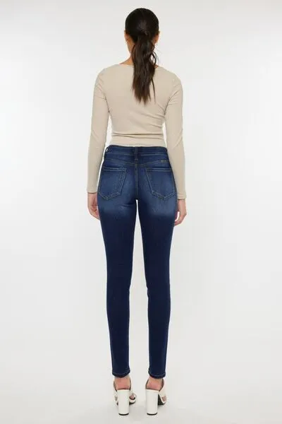 Kancan Mid Rise Gradient Skinny Jeans (Online Only)