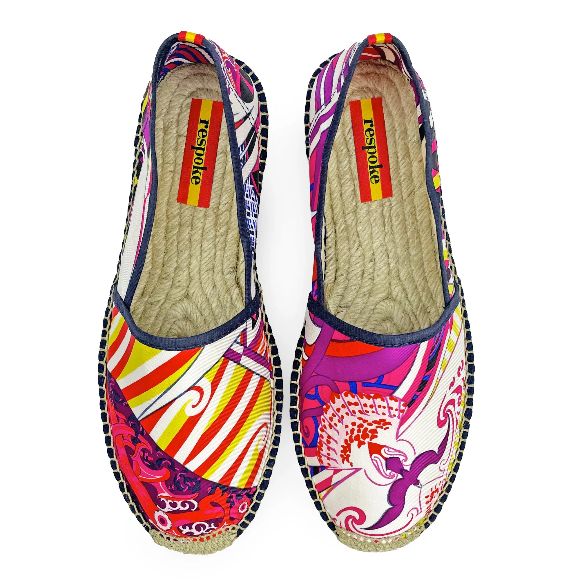 KAWA Fuchsia Classic Espadrilles