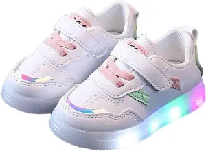Kids Light Up Shoes Baby Toddler Flash Sneakers with Luminous Sole for Boys Girls Best Gift for Christmas Day