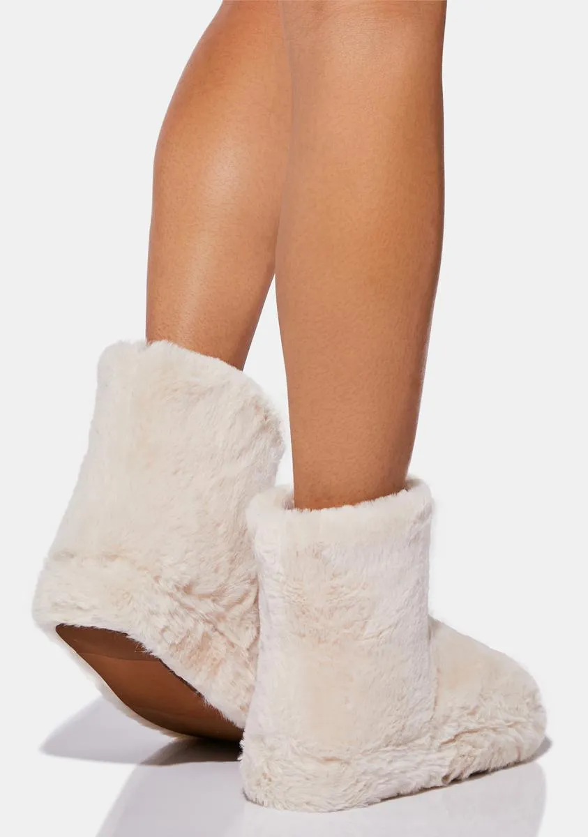 Latte Soft As A Feather Ankle Boots