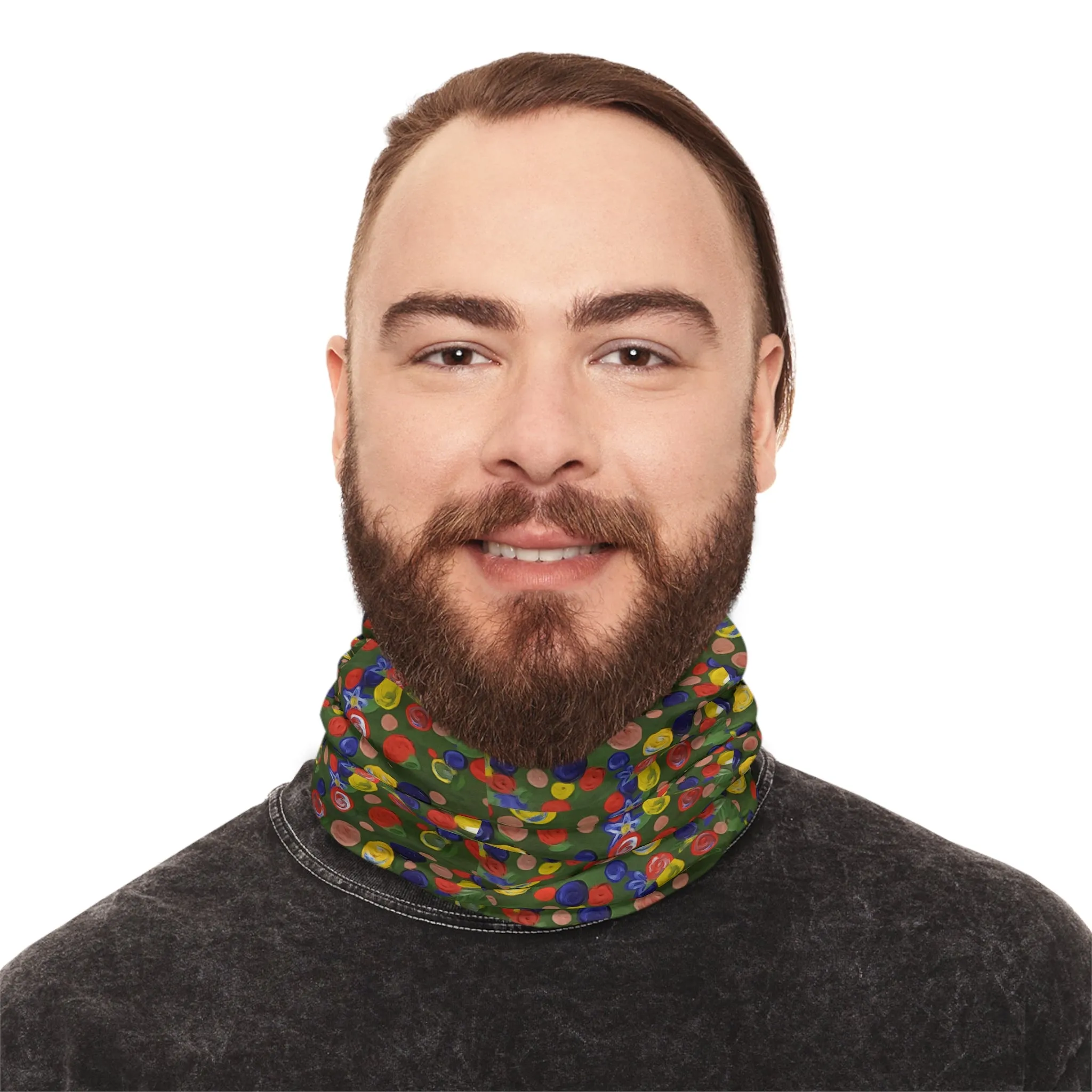 Lightweight Neck Gaiter - "Blobs"