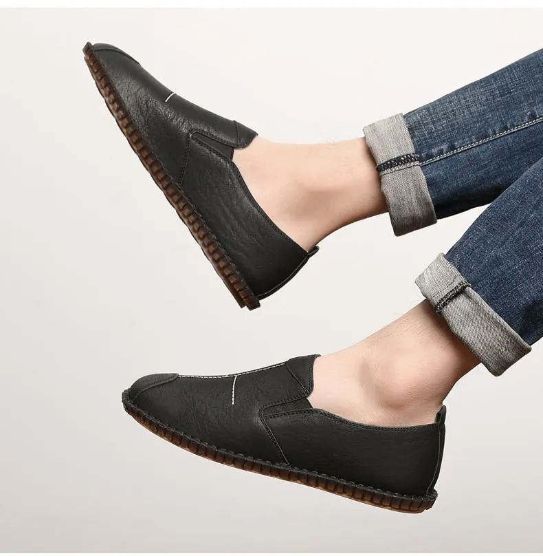 Men's Breathable Lightweight Slip On Casual Loafer Shoes