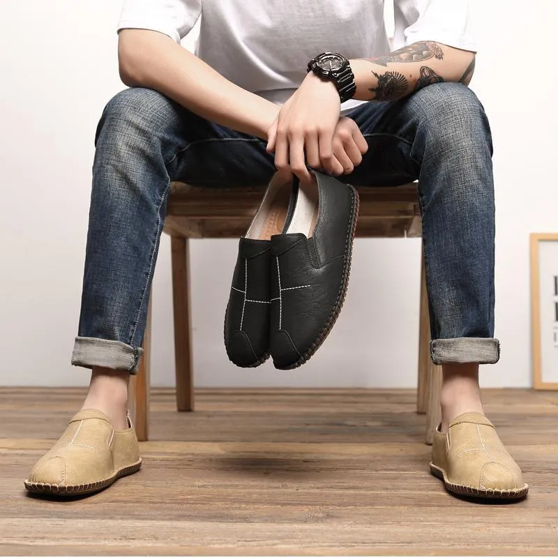 Men's Breathable Lightweight Slip On Casual Loafer Shoes