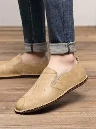Men's Breathable Lightweight Slip On Casual Loafer Shoes