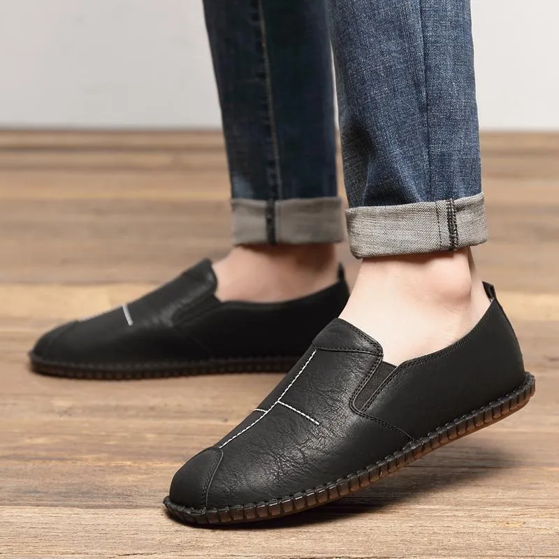 Men's Breathable Lightweight Slip On Casual Loafer Shoes