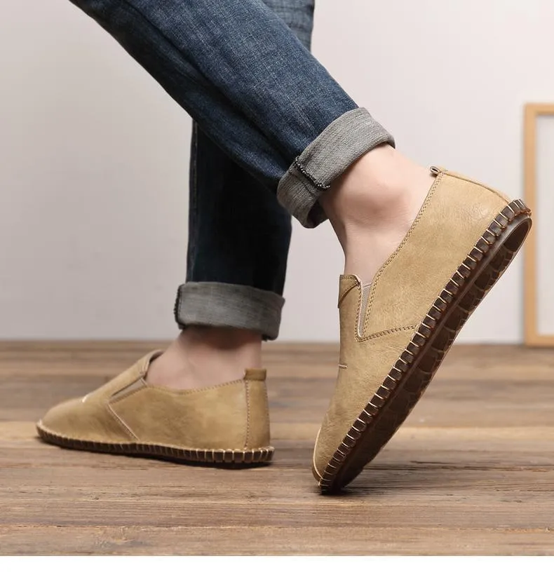 Men's Breathable Lightweight Slip On Casual Loafer Shoes