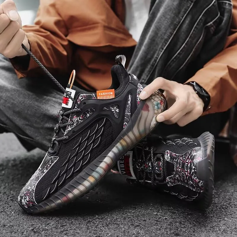 Men's Running Shoes Lightweight Walking Shoes Workout Sport Fashion Sneakers Shoes for Men