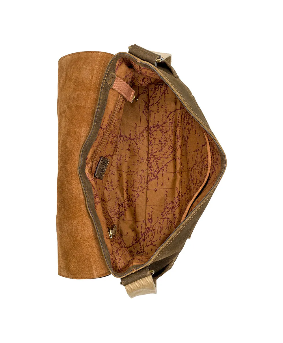 Messenger Bag - Moto Leather