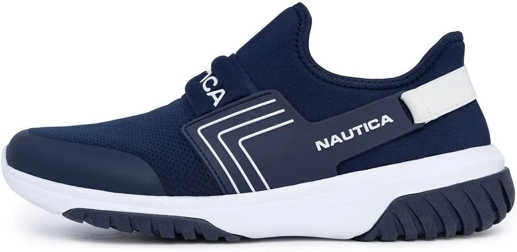 Nautica Men's Slip-On Sneakers  Casual Fashion Shoes for Walking, in Medium & Wide Widths