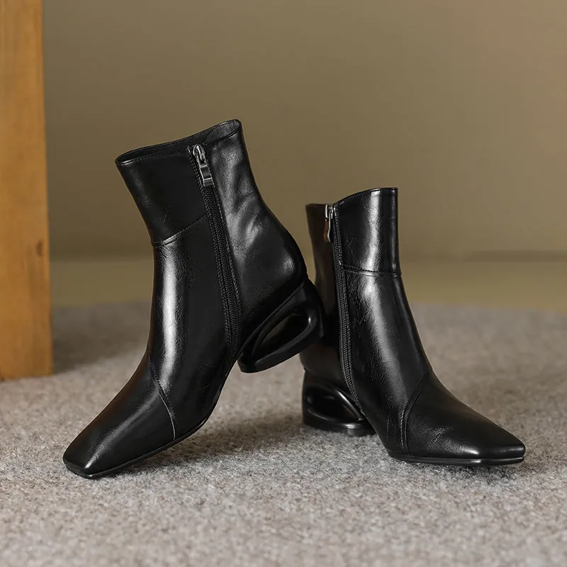 Opulessa Slip-On Dress Boots