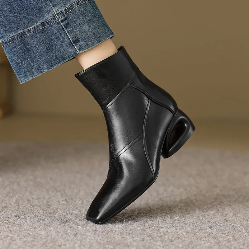 Opulessa Slip-On Dress Boots