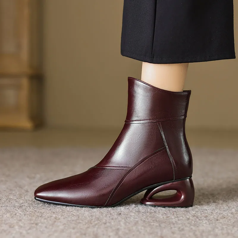 Opulessa Slip-On Dress Boots
