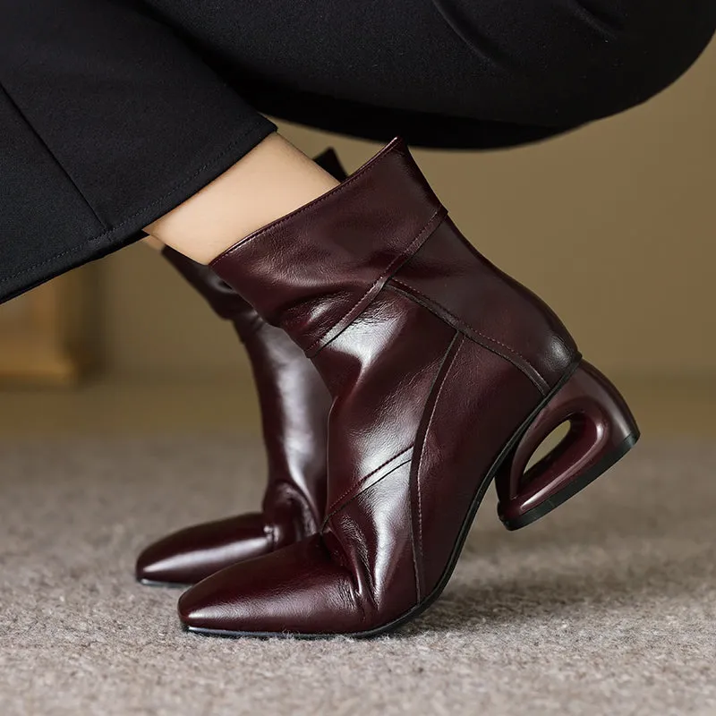 Opulessa Slip-On Dress Boots