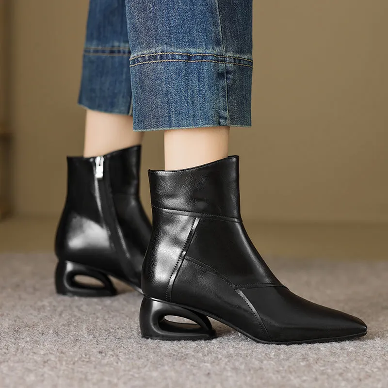 Opulessa Slip-On Dress Boots
