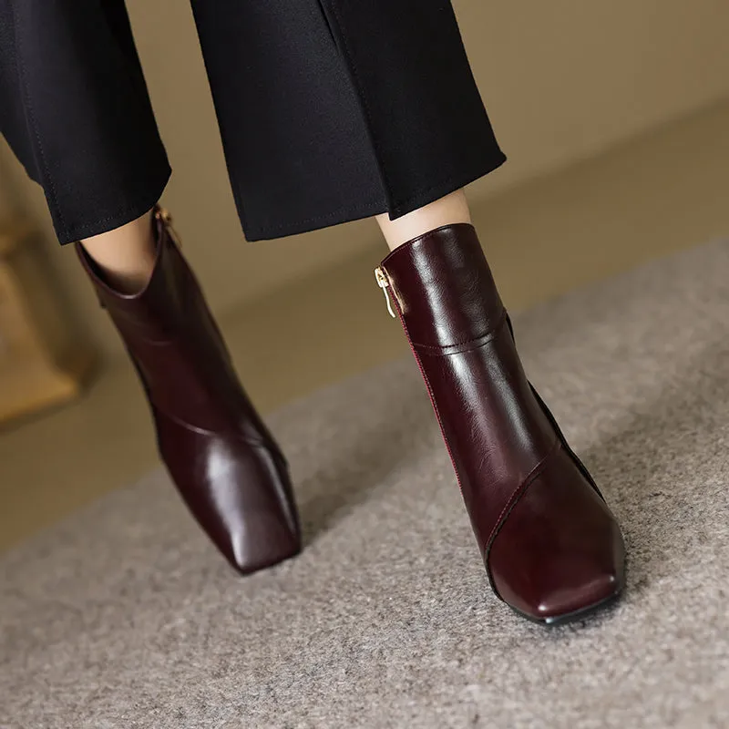 Opulessa Slip-On Dress Boots