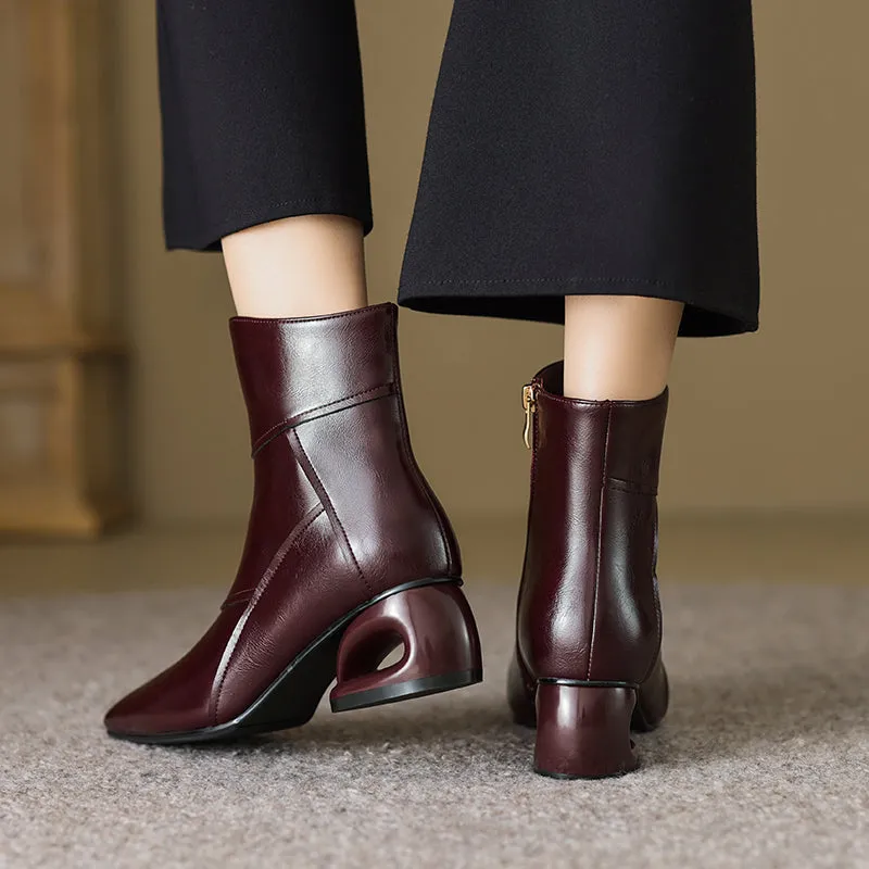 Opulessa Slip-On Dress Boots