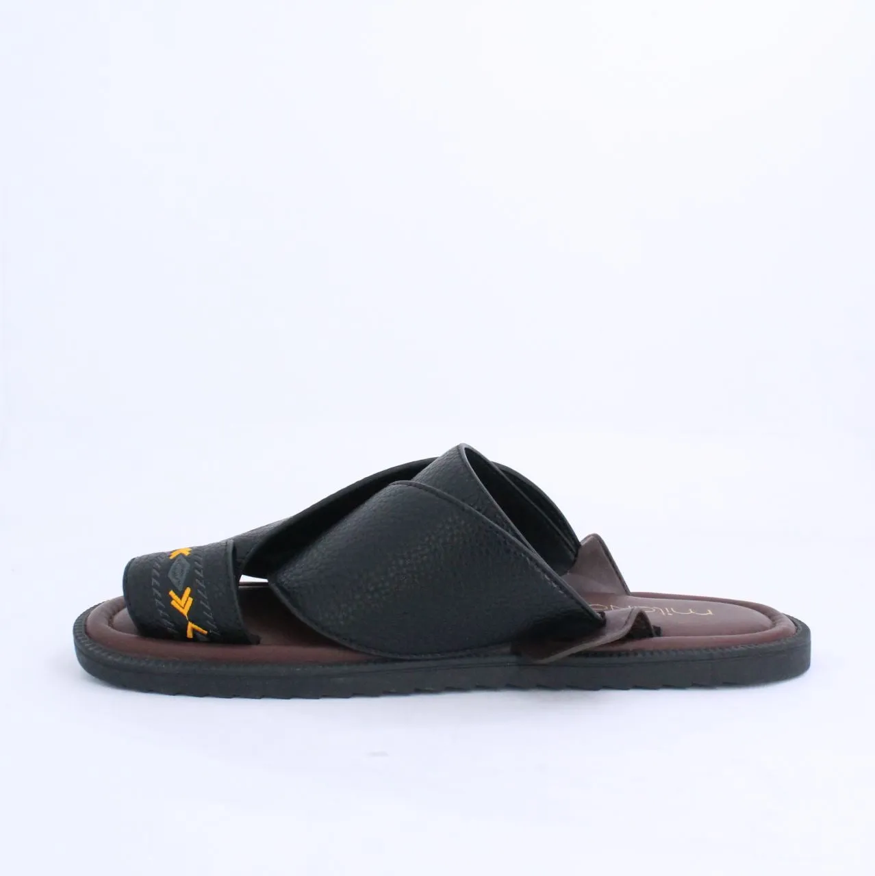 OSVALDO MENS SANDALS-BLACK