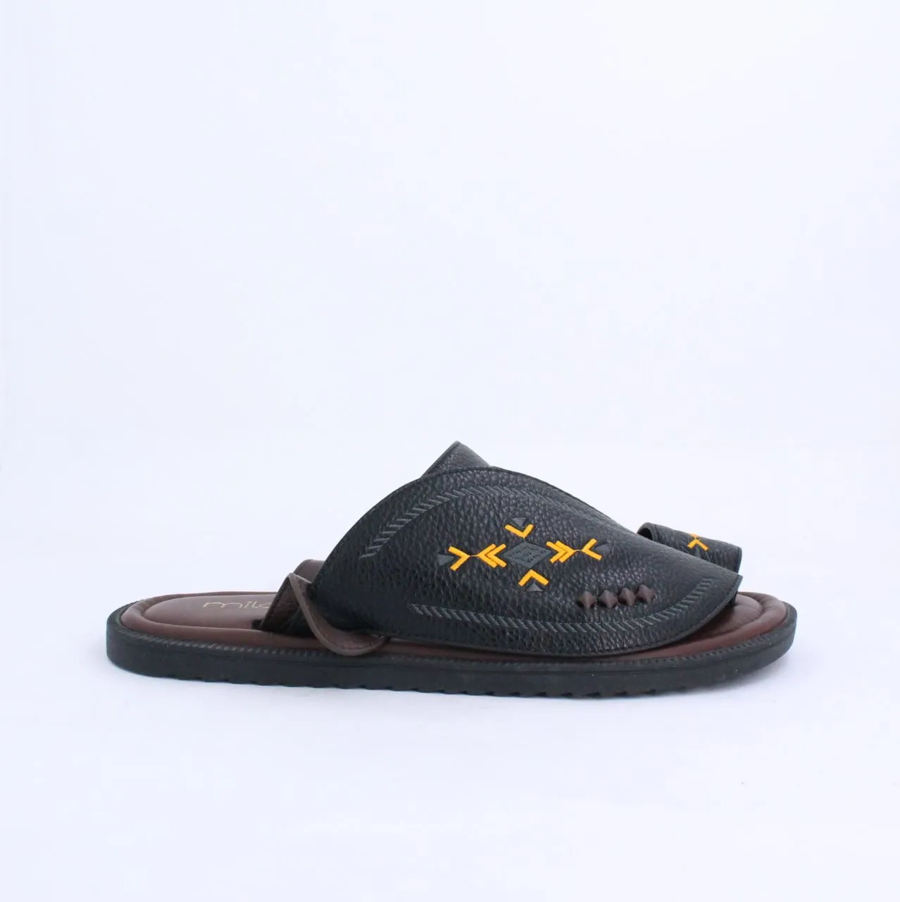 OSVALDO MENS SANDALS-BLACK