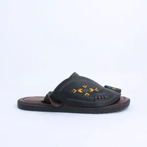 OSVALDO MENS SANDALS-BLACK