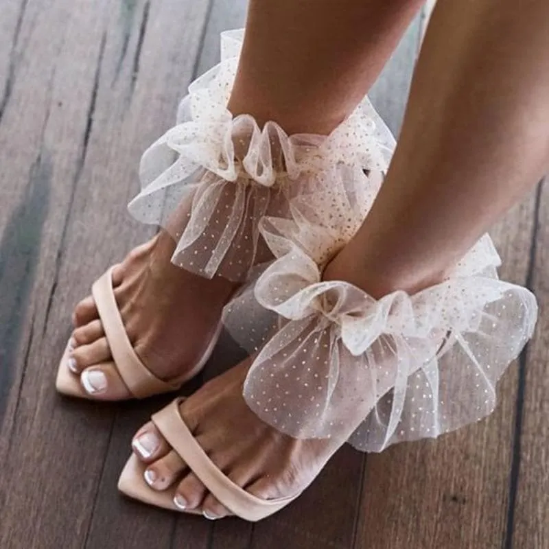 POINTED TOE GLADIATOR SANDALS