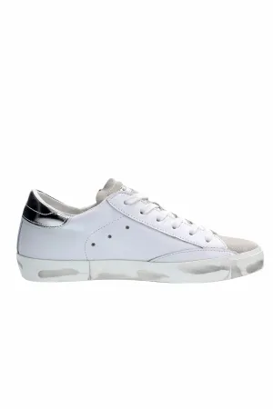 Prsx Low Basic Blanc Argent
