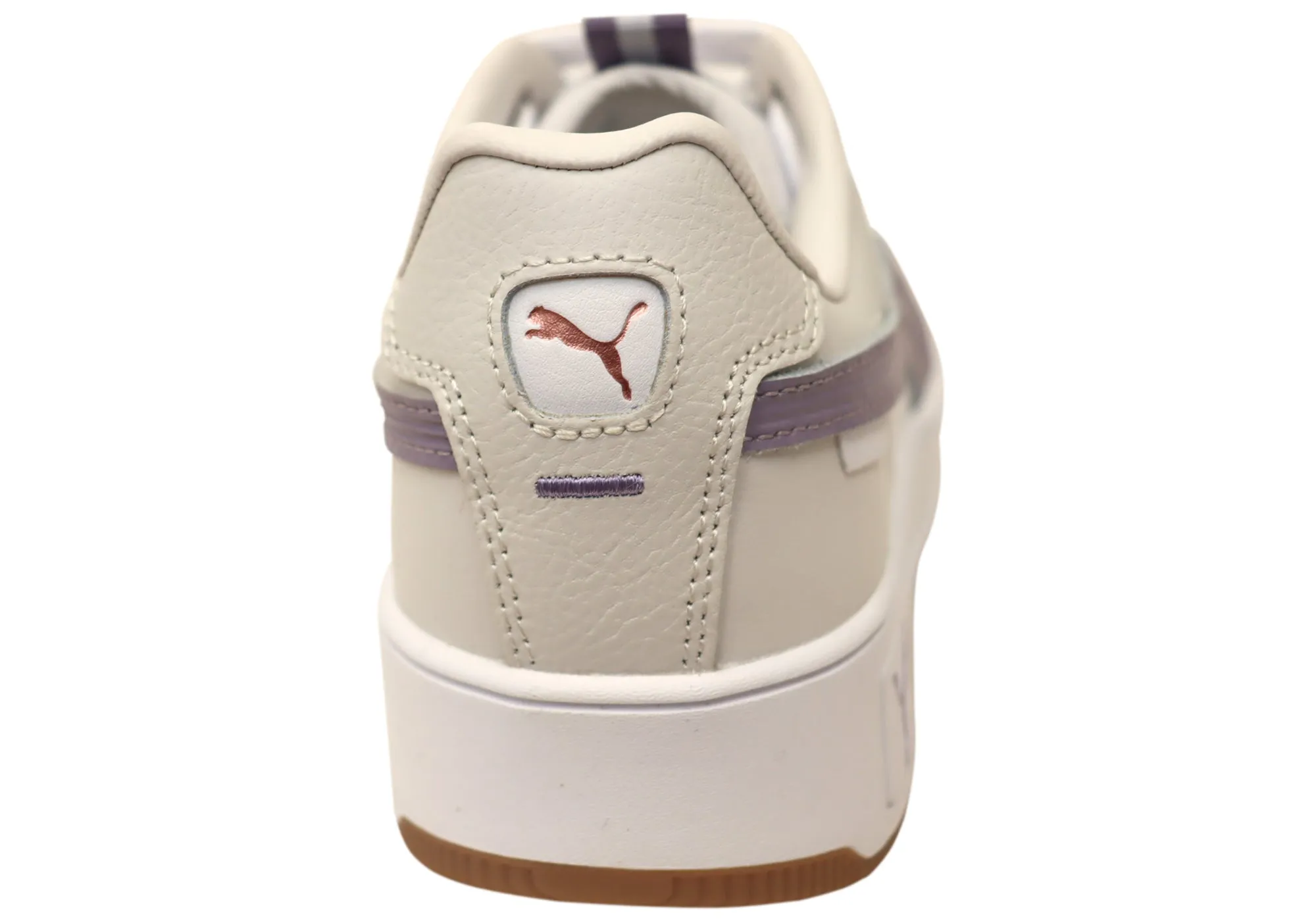 Puma Womens Carina Street Lux Comfortable Lace Up Sneakers