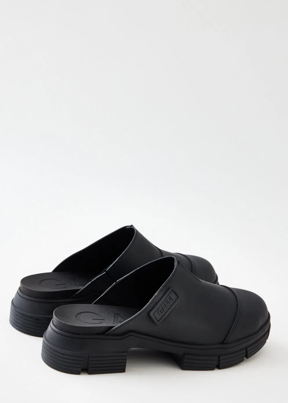 Recycled Rubber City Mules