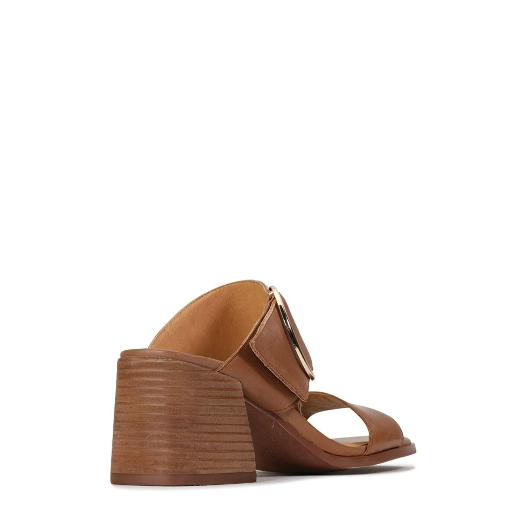 SART LEATHER MULE SANDAL