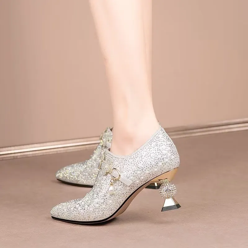 Serpatura Slip-On Stilettos