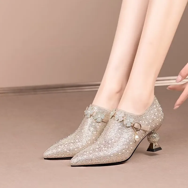Serpatura Slip-On Stilettos