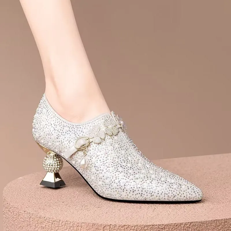 Serpatura Slip-On Stilettos