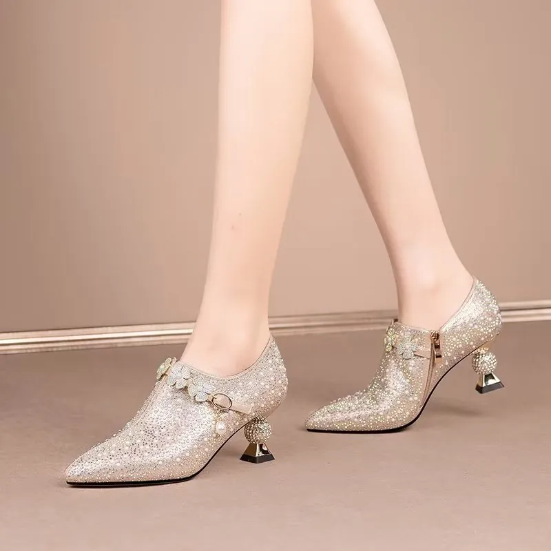 Serpatura Slip-On Stilettos