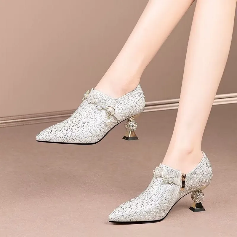 Serpatura Slip-On Stilettos
