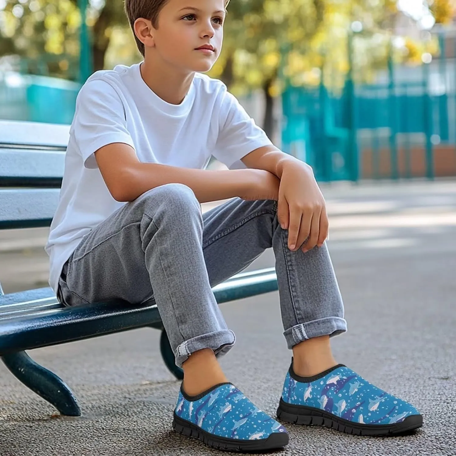 Shoes for Boys Size 11.5-4 Lightweight Fashion Design