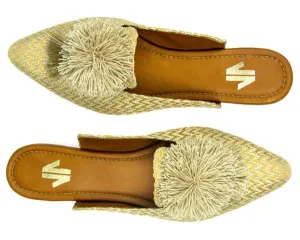 Silvia Cobos MARTINA Pom Pom Flat Mule