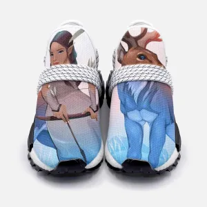 Spirit Guides in the nature Unisex Lightweight Custom shoes