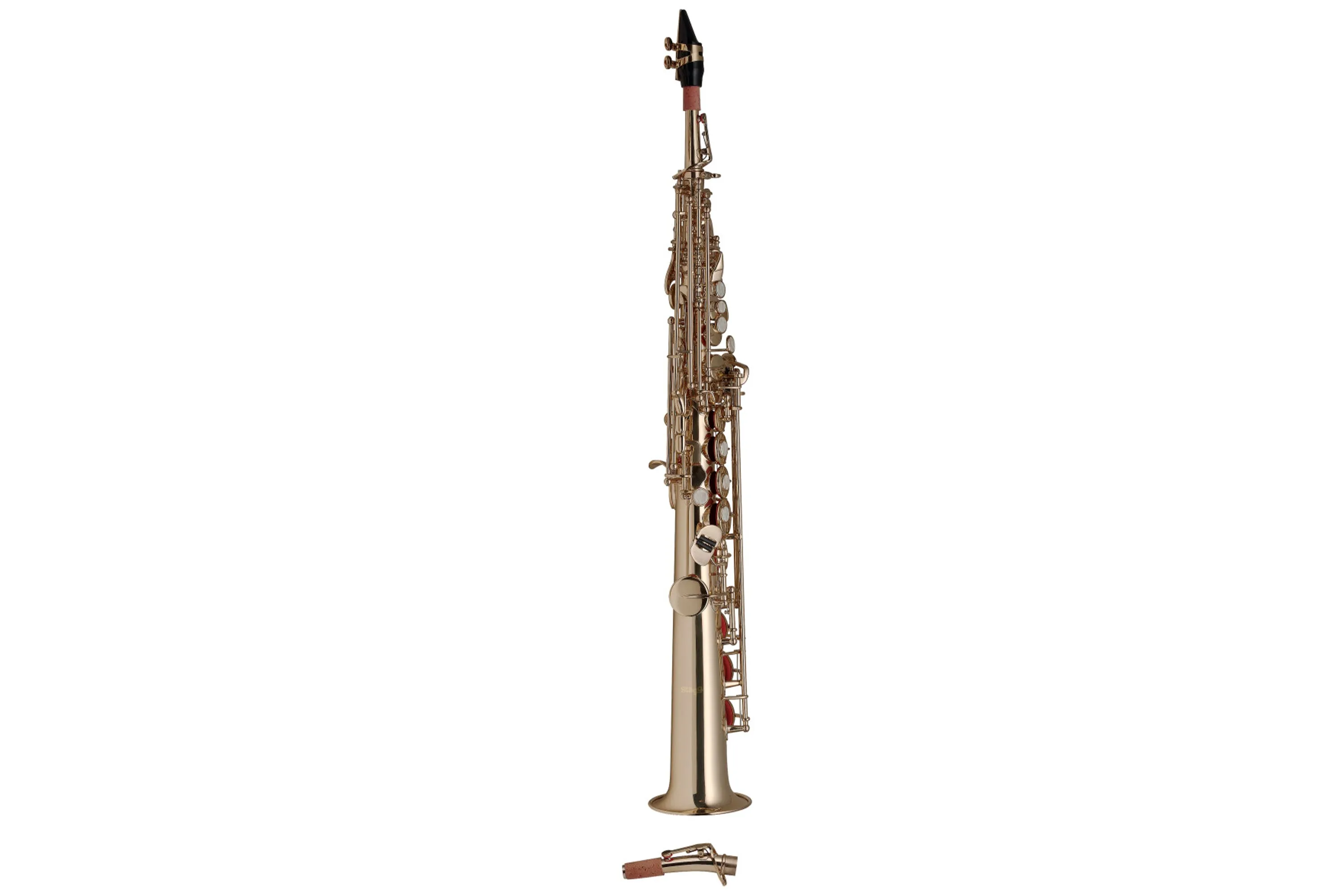 Stagg WS-SS225 Bb-Soprano Saxophone with ABS Case