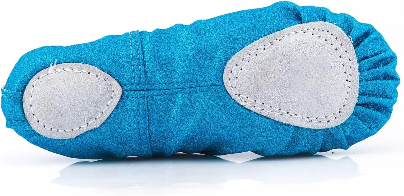 Toddler Ballet Shoes Glitter Ballet Slippers for Girls Pik Ballet Shoes Girls Canvas Ballet Shoes for Girls