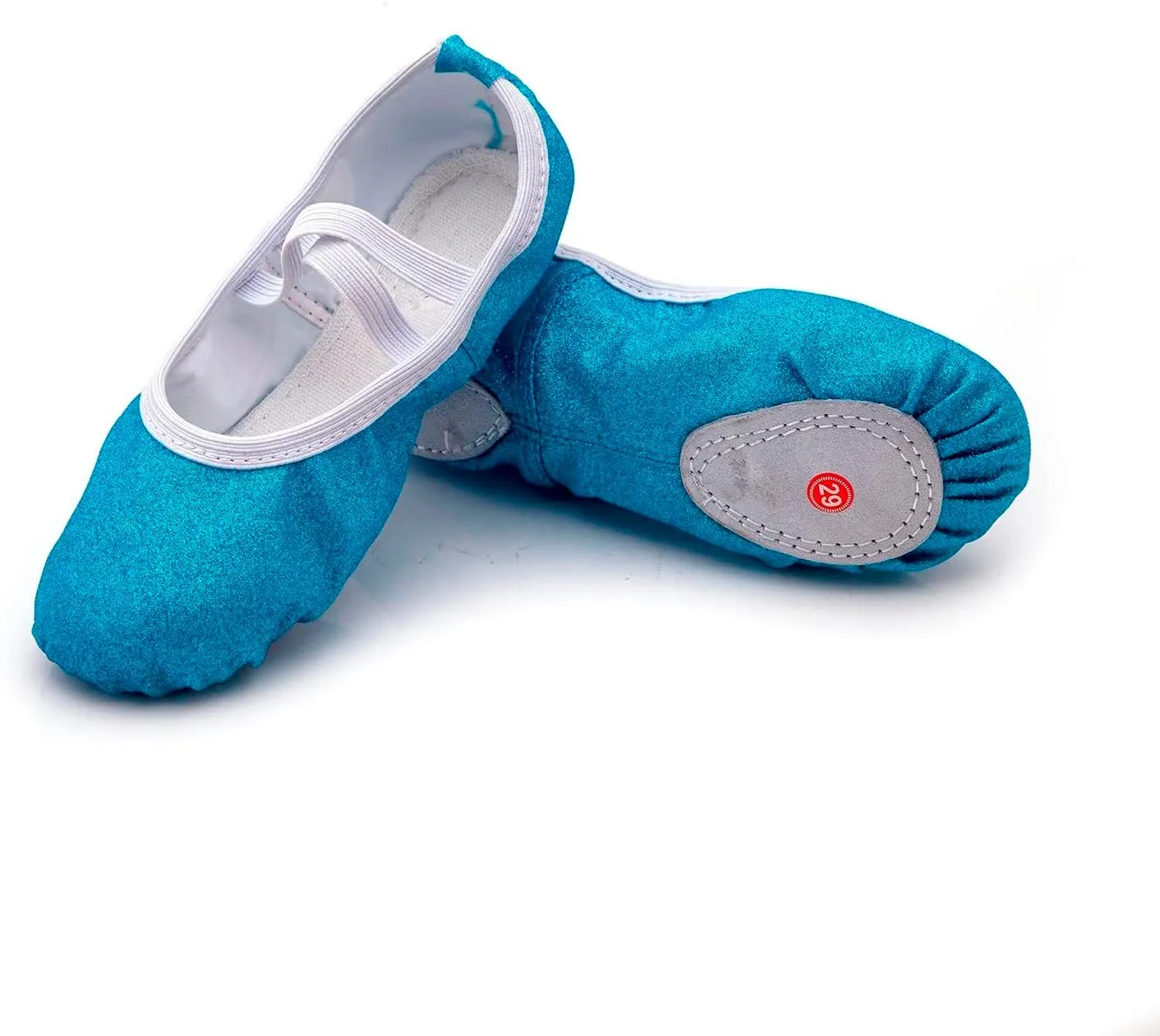 Toddler Ballet Shoes Glitter Ballet Slippers for Girls Pik Ballet Shoes Girls Canvas Ballet Shoes for Girls
