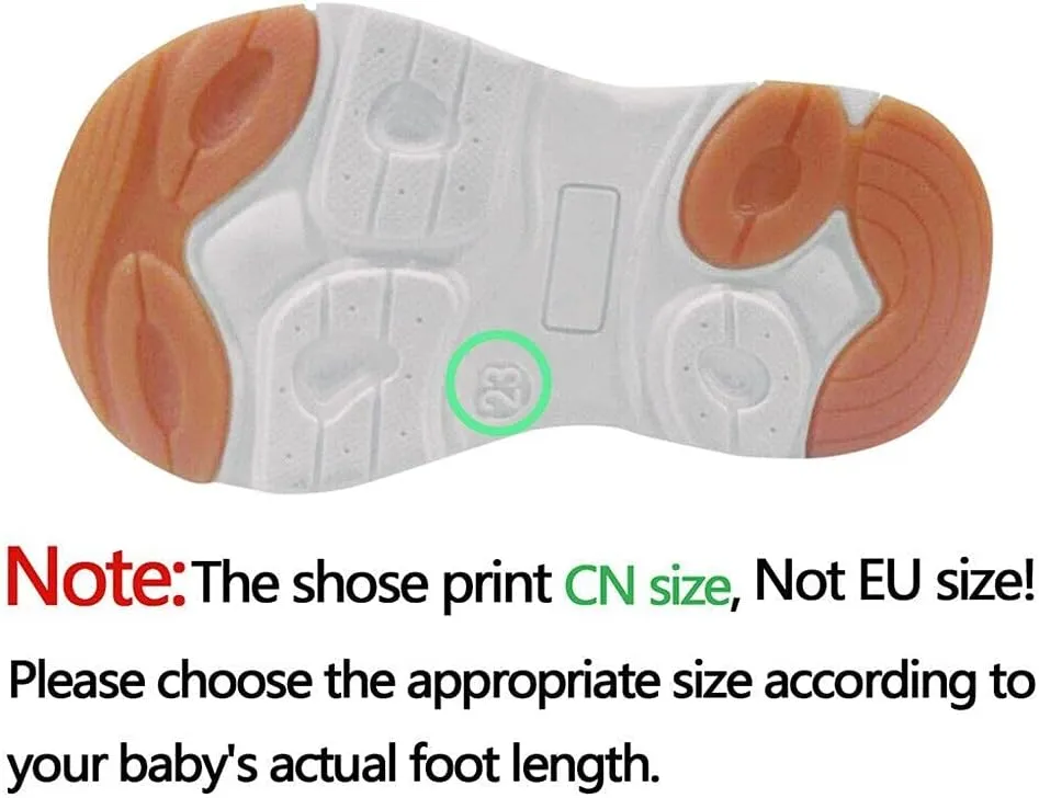 Toddler Girl Light Up Shoes Slip On Led Shoes Casual Kids Loafers Non-Slip Mesh Lightweight Casual Sneaker