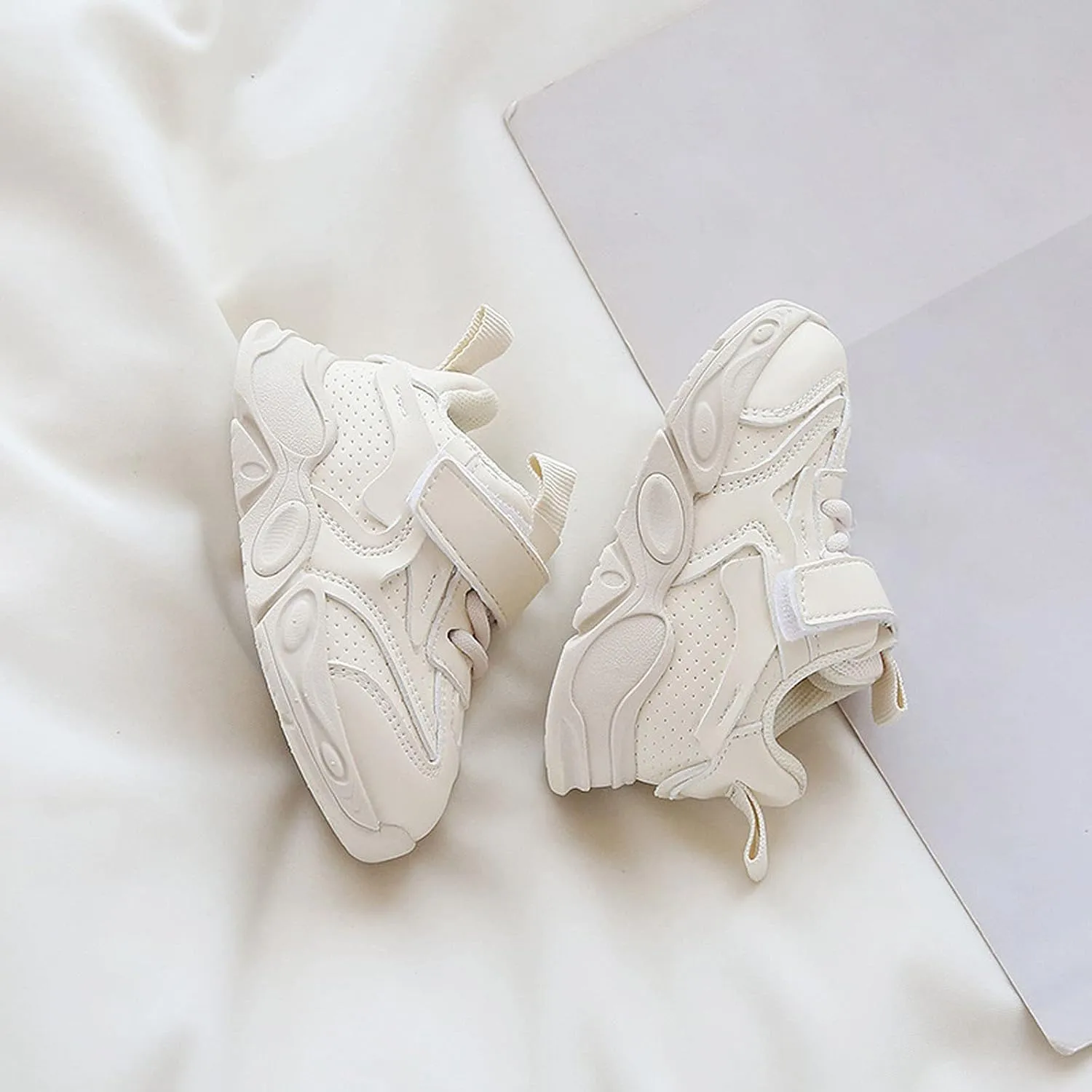 Toddler Tennis Shoes Spring and Summer New Solid Color Breathable Non Slip Children's Casual Sports Shoes