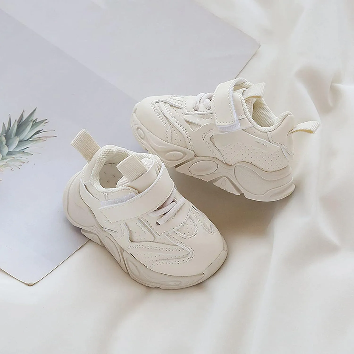 Toddler Tennis Shoes Spring and Summer New Solid Color Breathable Non Slip Children's Casual Sports Shoes