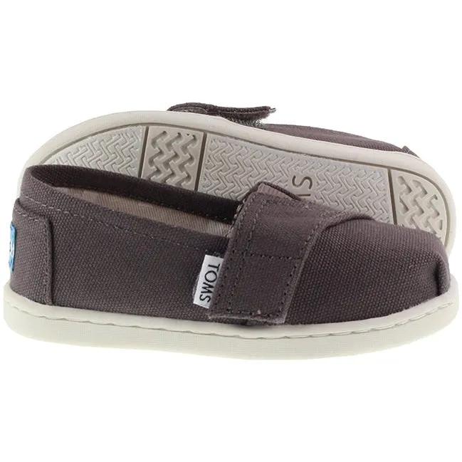 Toms Shoes Infants Canvas Alpargata Ash
