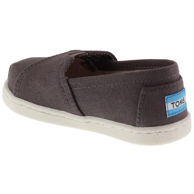 Toms Shoes Infants Canvas Alpargata Ash