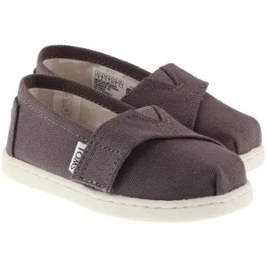 Toms Shoes Infants Canvas Alpargata Ash