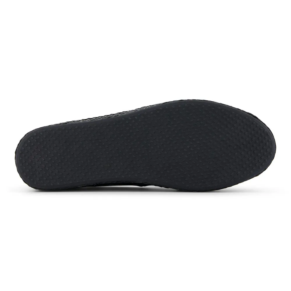 TOMS Women Carolina Espadrille - Black Metallic Suede